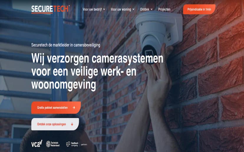 Securetech website