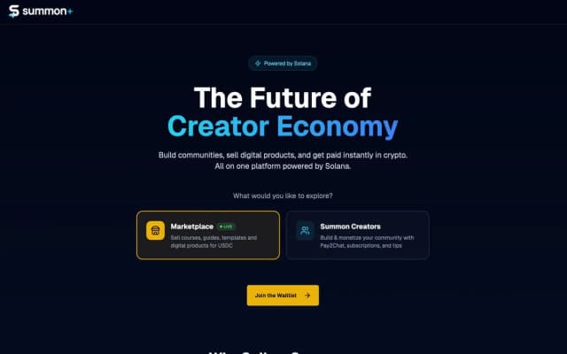 Summon+ website