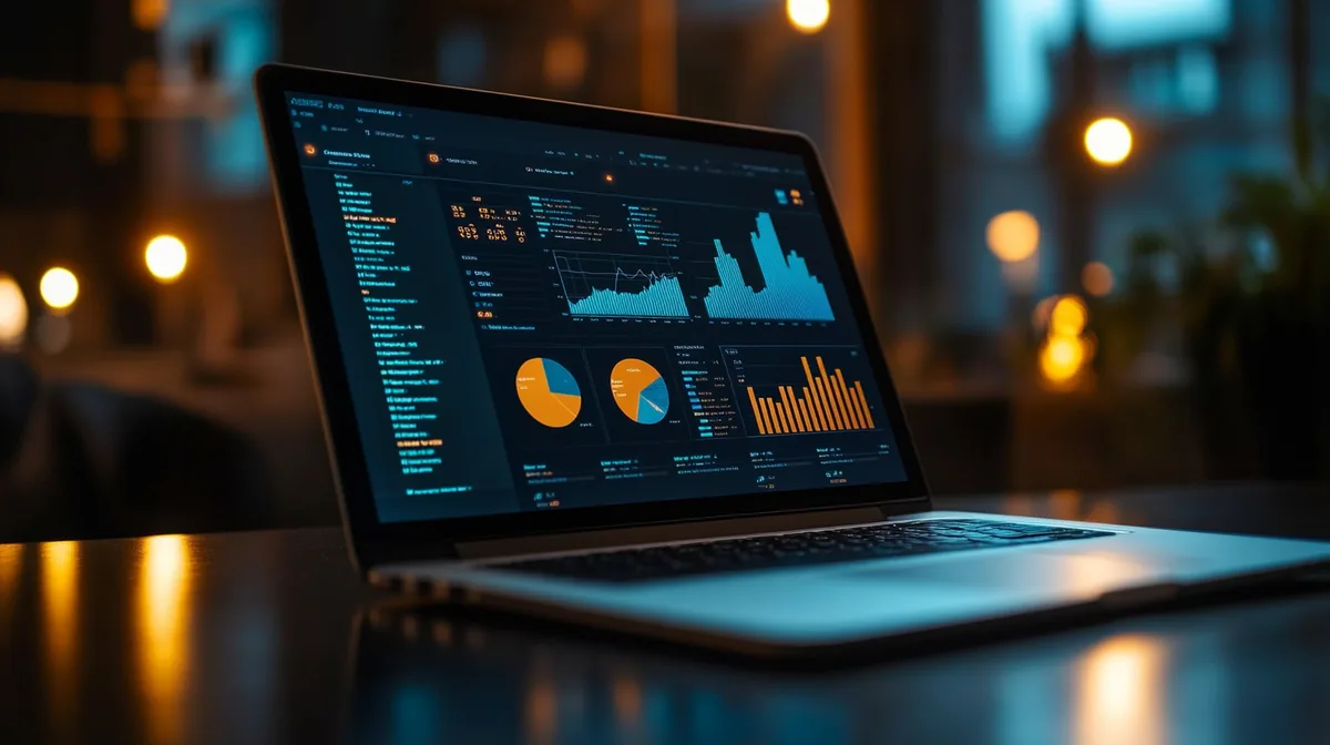 A/B test van twee versies van een landingspagina op computerscherm