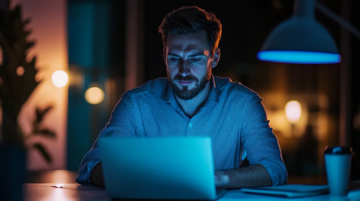 SEO dashboard met organisch verkeer statistieken op computerscherm