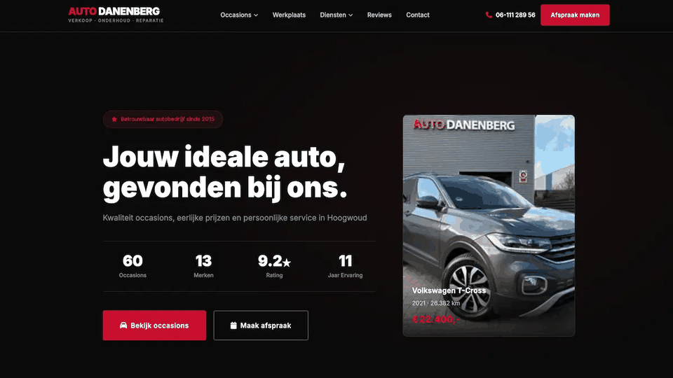 Screen recording Danenberg Auto